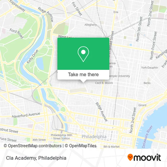 Cla Academy map