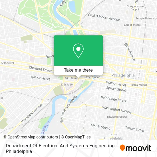 Department Of Electrical And Systems Engineering map