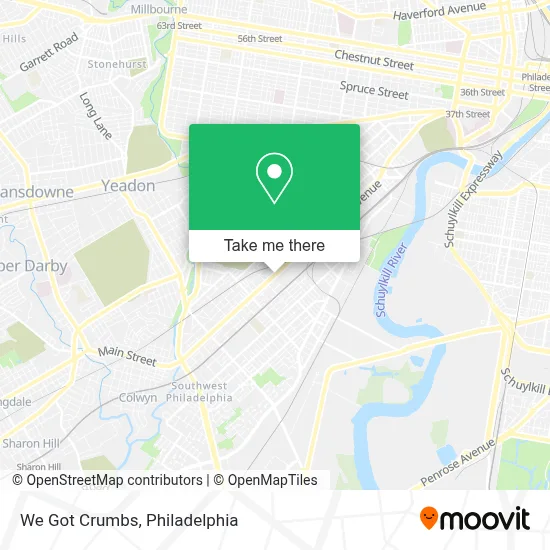 We Got Crumbs map