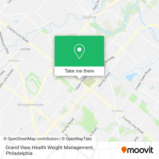 Grand View Health Weight Management map