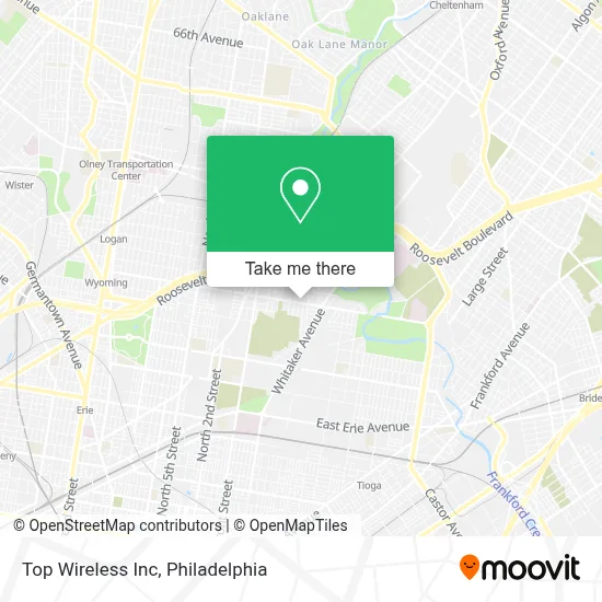 Top Wireless Inc map