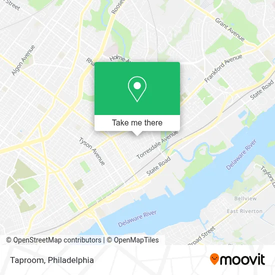 Taproom map