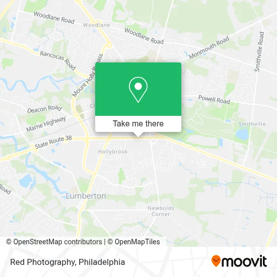Red Photography map