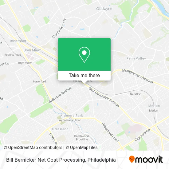 Bill Bernicker Net Cost Processing map