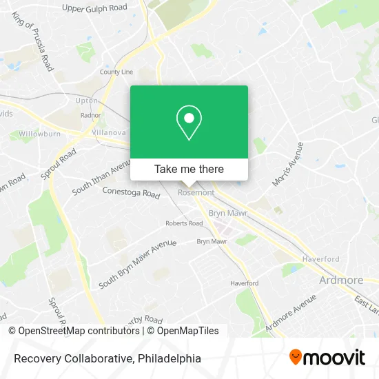 Recovery Collaborative map