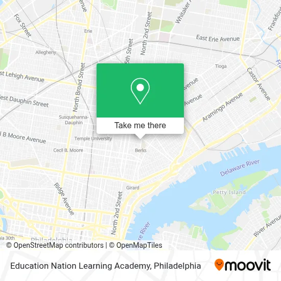 Education Nation Learning Academy map