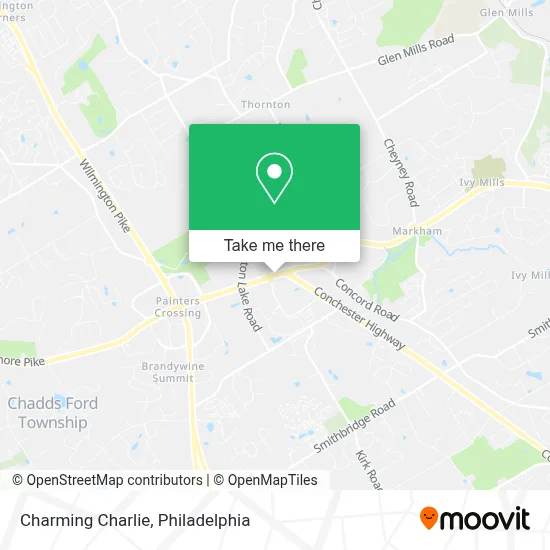 Charming Charlie map
