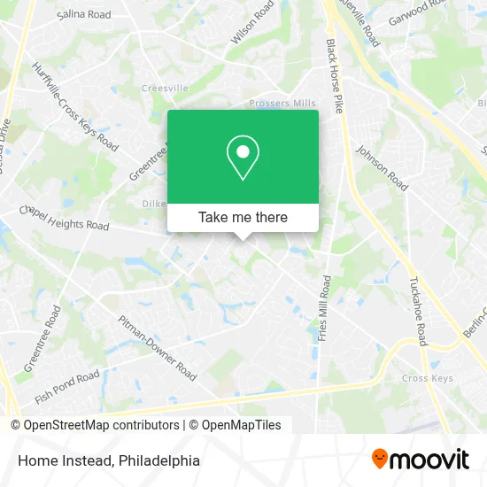 Home Instead map