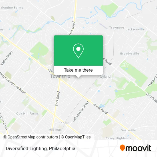 Diversified Lighting map