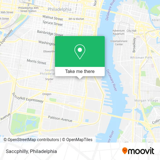 Saccphilly map