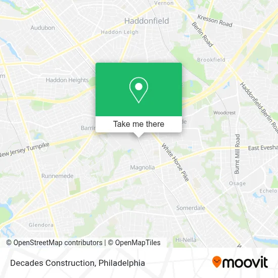 Decades Construction map