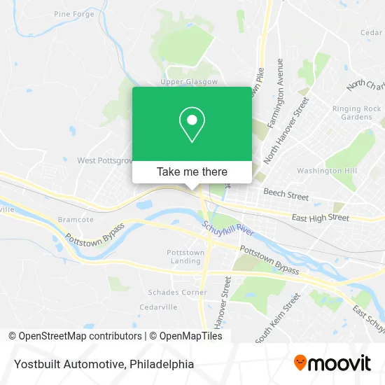 Yostbuilt Automotive map