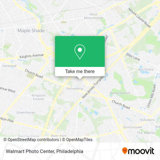 Walmart Photo Center map
