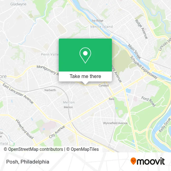 Posh map