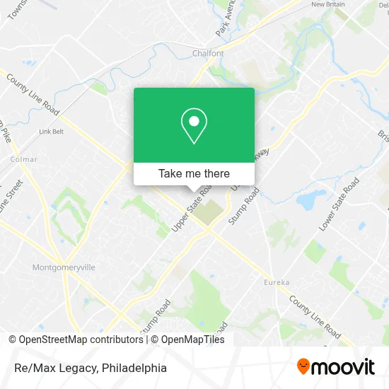 Re/Max Legacy map