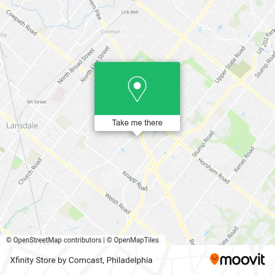 Xfinity Store by Comcast map