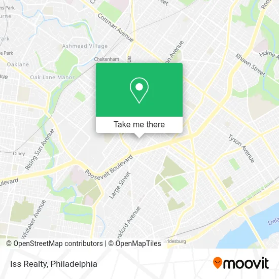 Iss Realty map