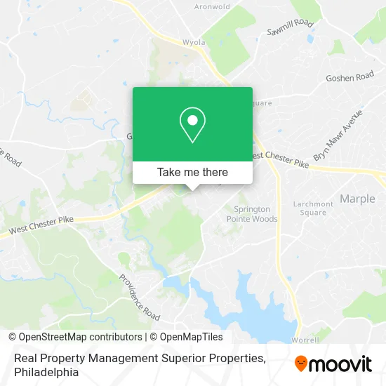 Real Property Management Superior Properties map