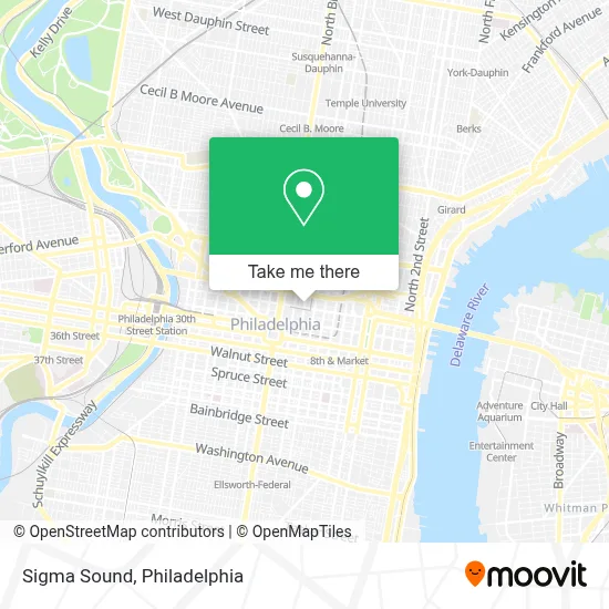 Sigma Sound map