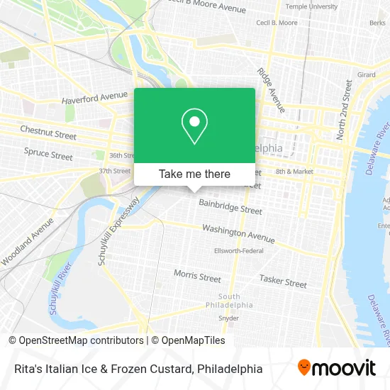 Rita's Italian Ice & Frozen Custard map
