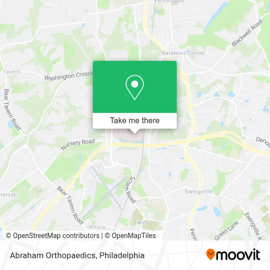 Abraham Orthopaedics map