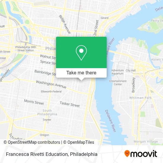 Francesca Rivetti Education map