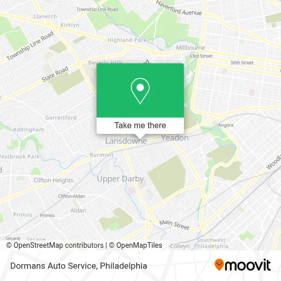 Dormans Auto Service map