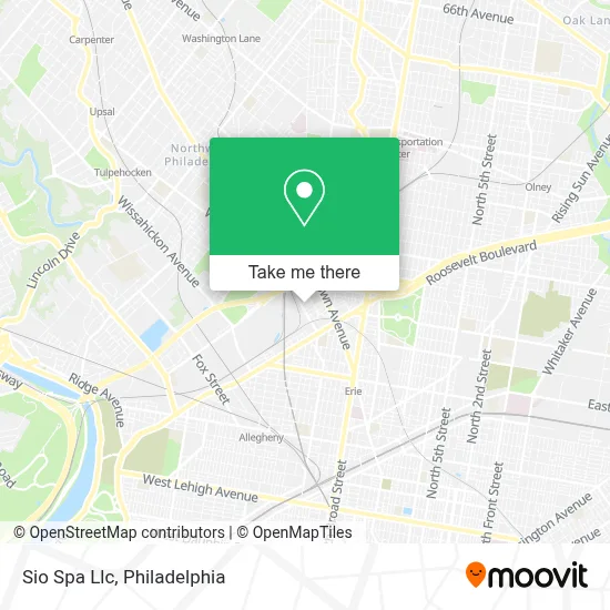 Sio Spa Llc map