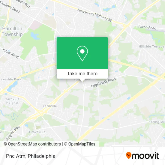 Pnc Atm map