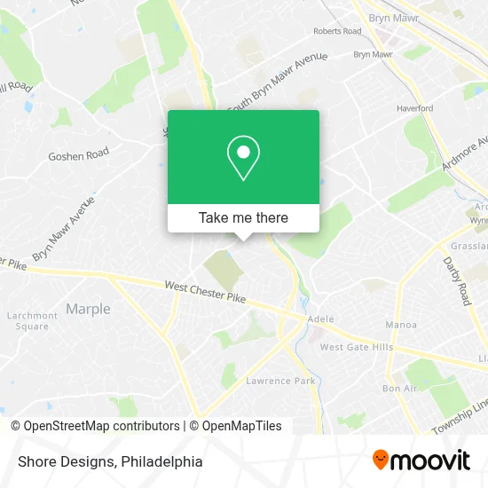Shore Designs map