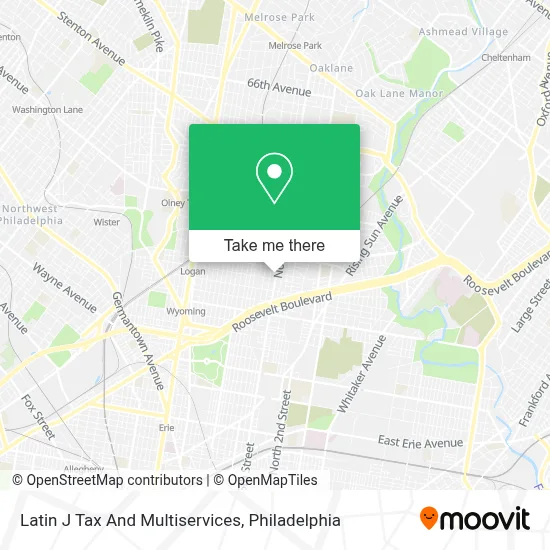 Latin J Tax And Multiservices map