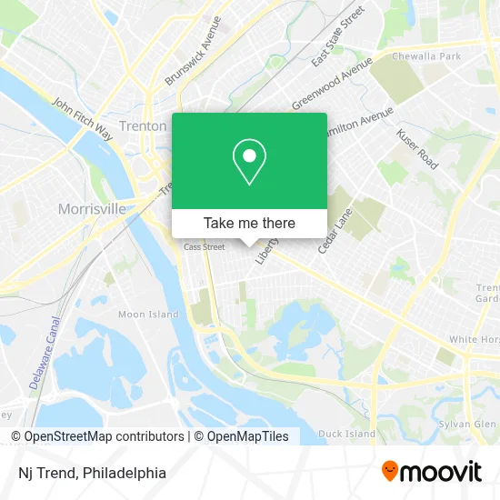 Nj Trend map