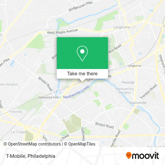 T-Mobile map