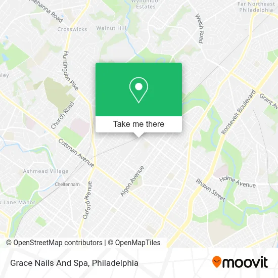 Grace Nails And Spa map