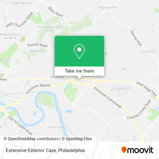 Extensive Exterior Care map