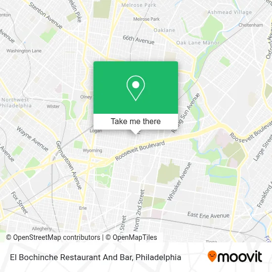 El Bochinche Restaurant And Bar map