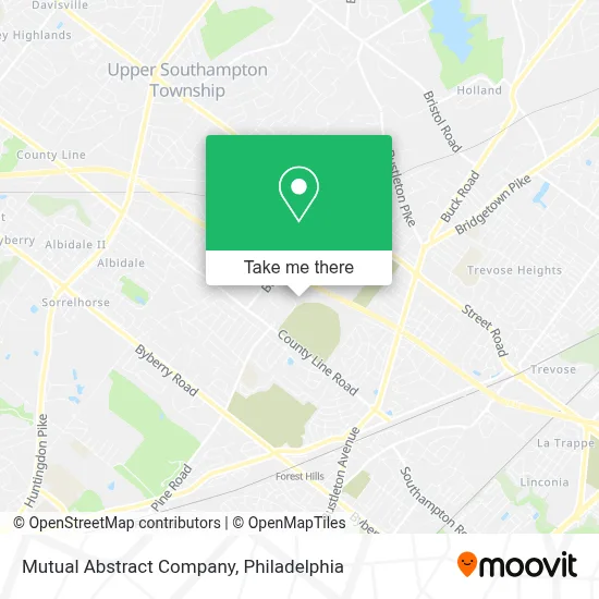 Mutual Abstract Company map