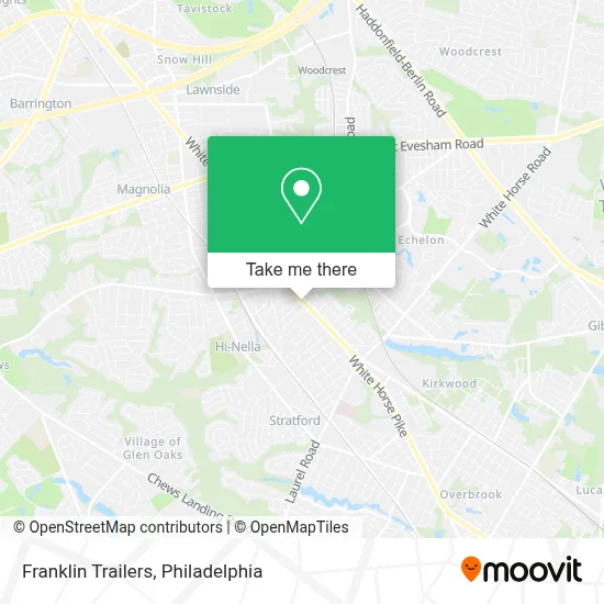 Franklin Trailers map