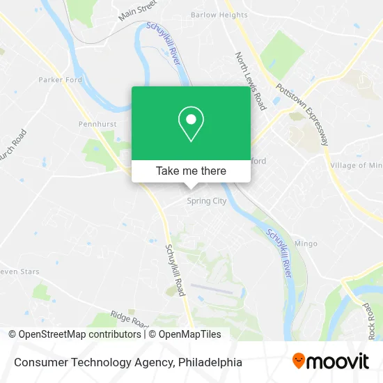 Consumer Technology Agency map