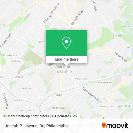 Joseph P. Lewcun, Do map