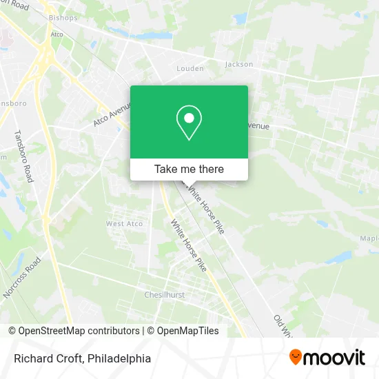 Richard Croft map