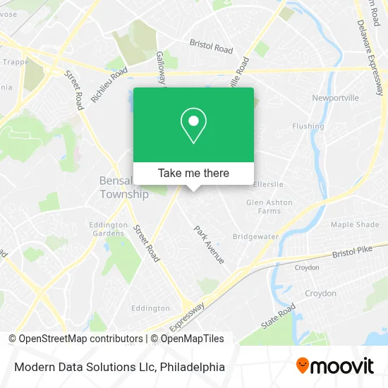 Modern Data Solutions Llc map