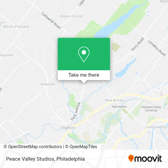 Peace Valley Studios map