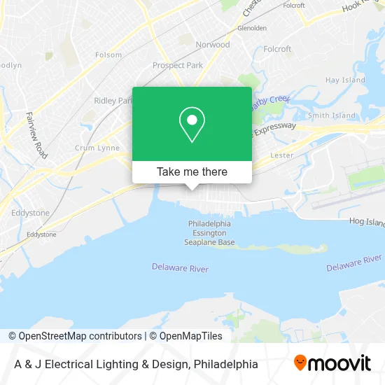 A & J Electrical Lighting & Design map