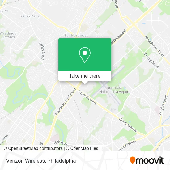 Verizon Wireless map