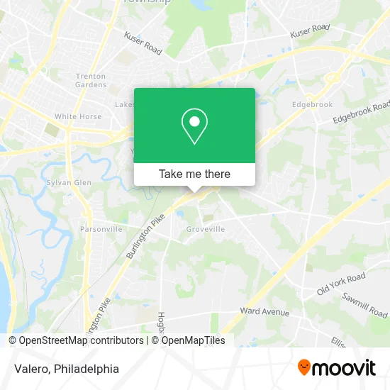 Valero map