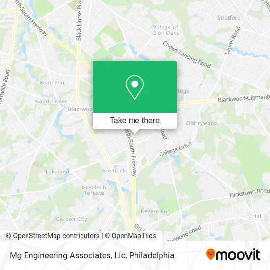 Mg Engineering Associates, Llc map