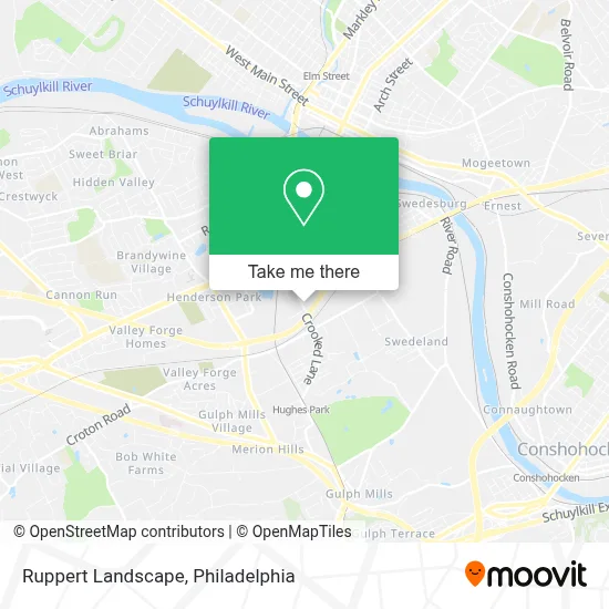 Ruppert Landscape map