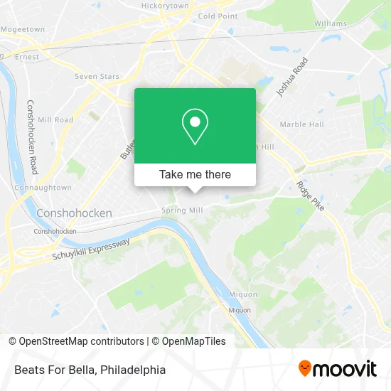 Beats For Bella map