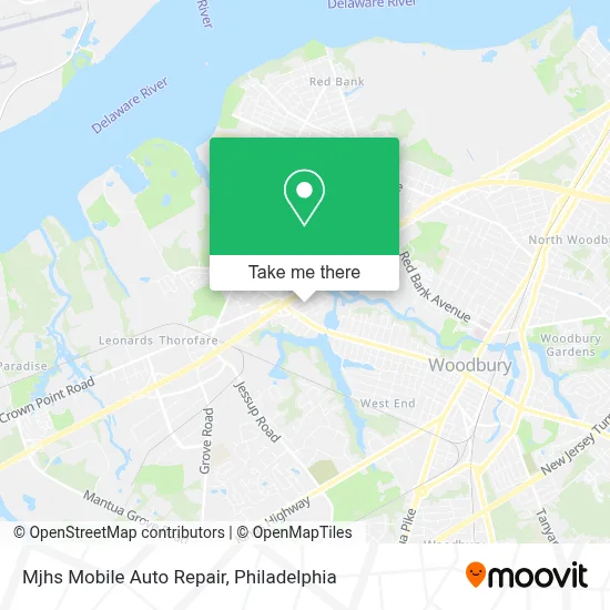 Mjhs Mobile Auto Repair map